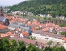 Heidelberg Blick   ber die Stadt 4