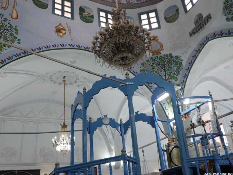 106 Safed Blick in eine Synagoge