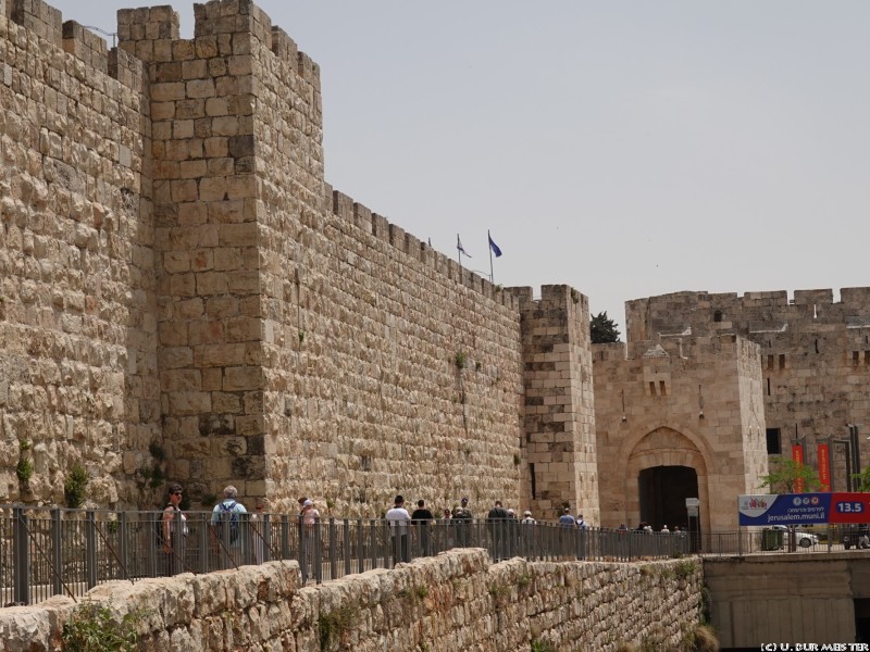 30 Stadtmauer Jerusalem