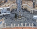 Blick auf Rom Petersplatz  853x1280 