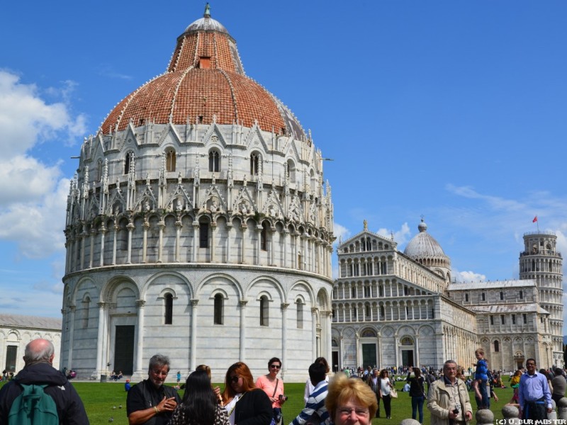 Pisa Baptiterium mit Dom  1280x854 